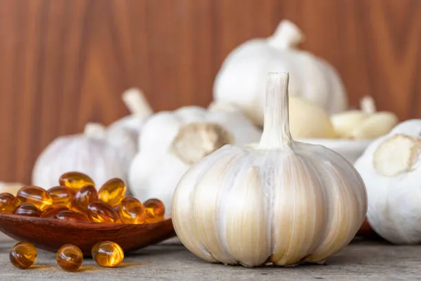 Garlic Extract 1% allicin for dietary supplement softgel and capsule applications