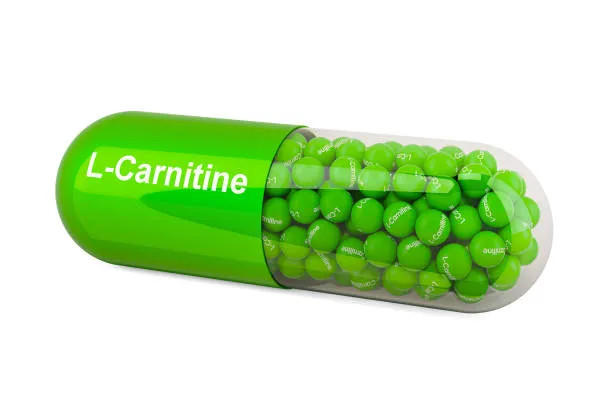 L-carnitine base tablets for dietary supplement and nutrition product applications.