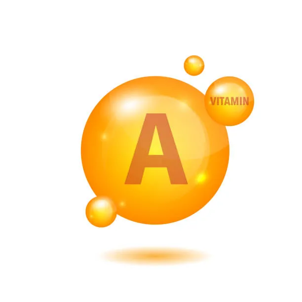 Vitamin A ingredient illustration for Vitamin A Palmitate food and nutrition formulations.