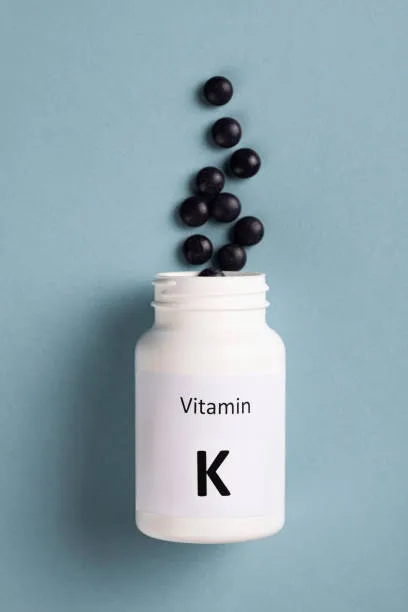 Vitamin K supplement tablets for Vitamin K2 MK-7 nutrition formulation applications.
