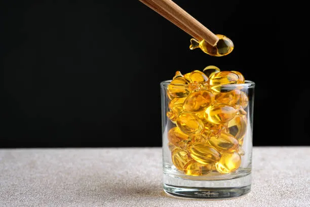 Fish Oil 18/12 EE softgel capsules for omega-3 nutritional supplement applications