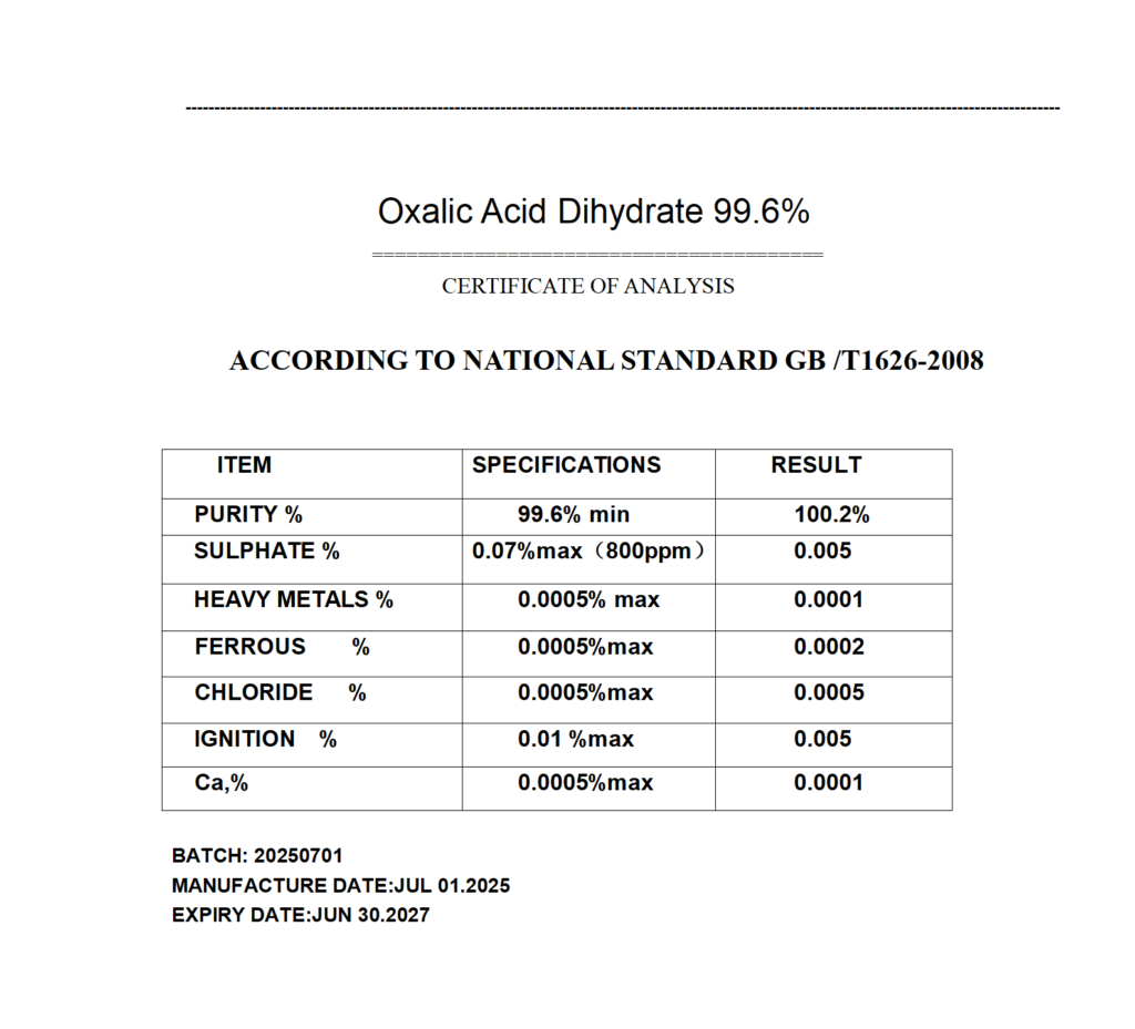 OXALIC COA