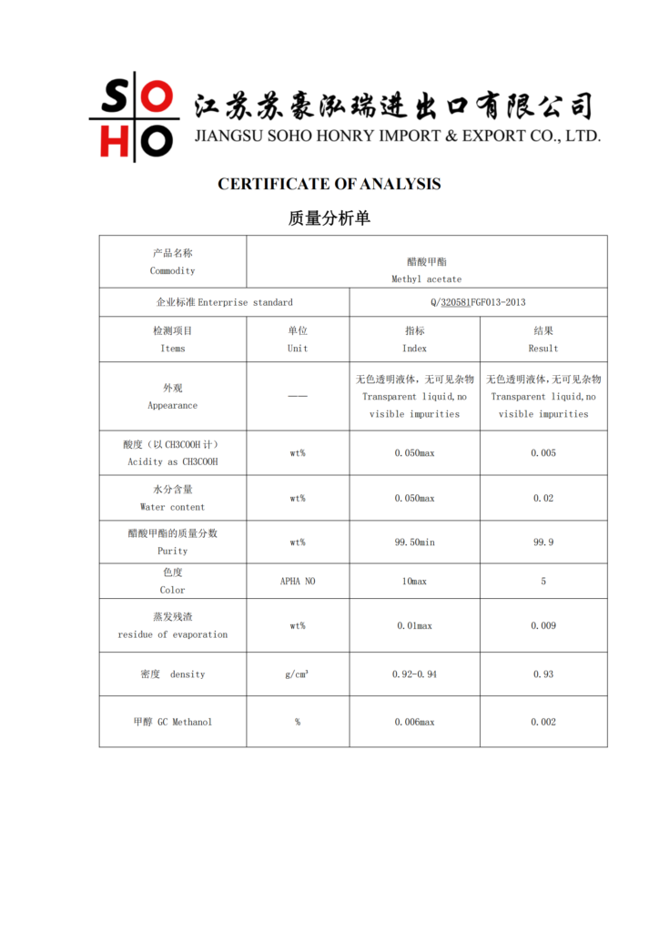 methyl acetate COA methyl acetate COA