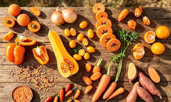 Foods rich in beta-carotene