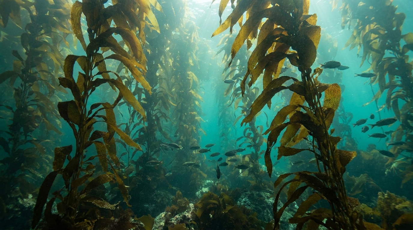 brown seaweed raw natural