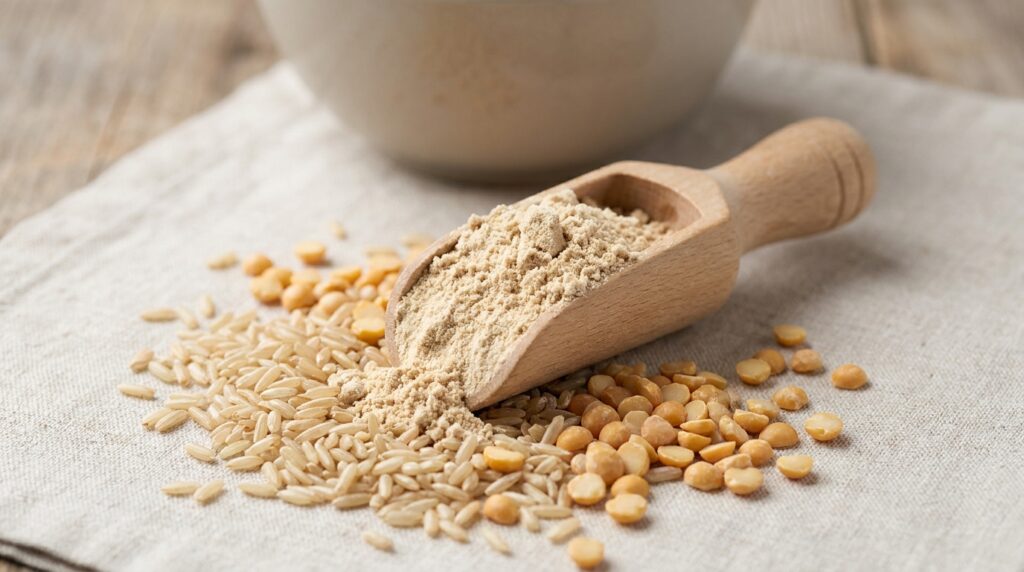 rice protein isolate pure concentrated